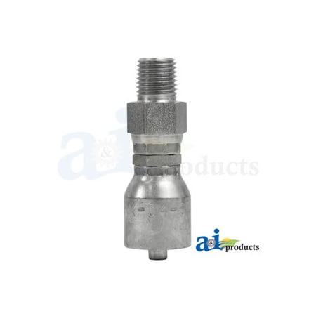 A & I Products (HW-MPX) Male NPTF Pipe - Swivel - Straight 3" x1" x1" A-MPX-04-02-W